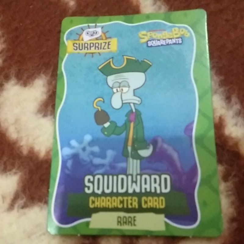 Kartu Gery Surprize Spongebob (Squidward)
