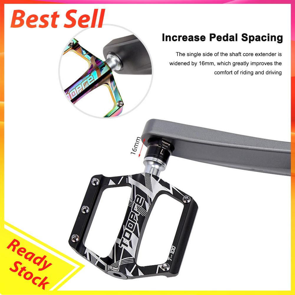 1 Pasang Extender Pedal Sepeda Gunung Ukuran 16mm