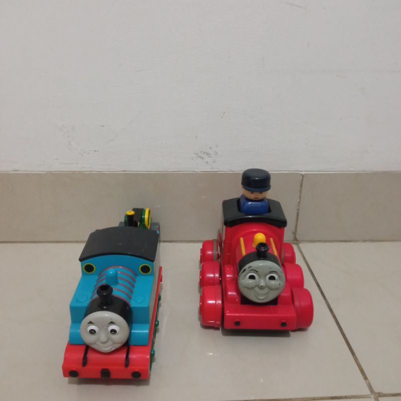 TOMY thomas and james push go preloved