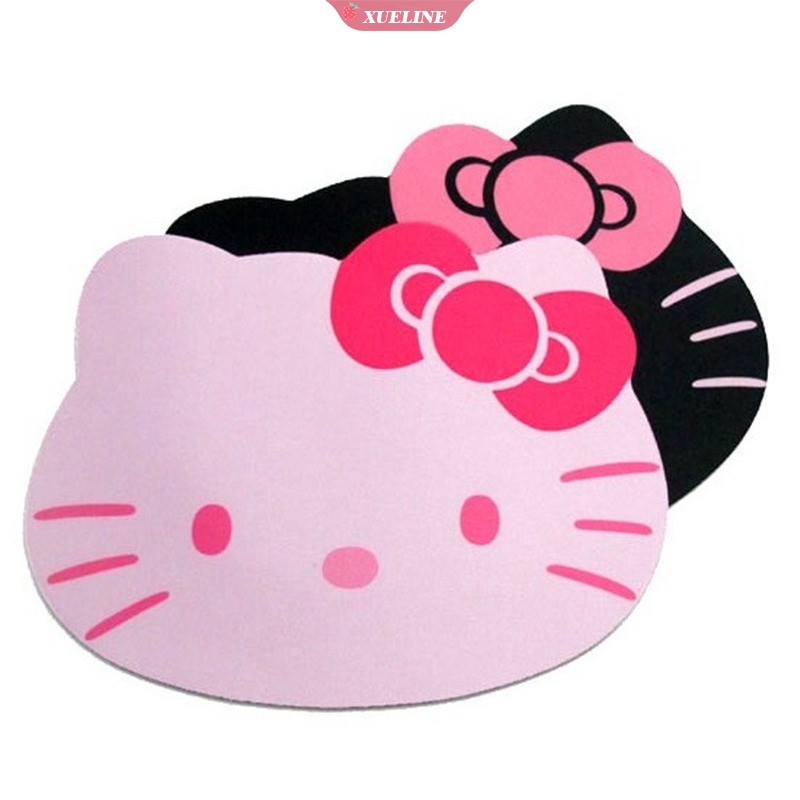 2pcs mouse pad Tebal Motif Hello kitty Lucu Untuk Rumah Kantor