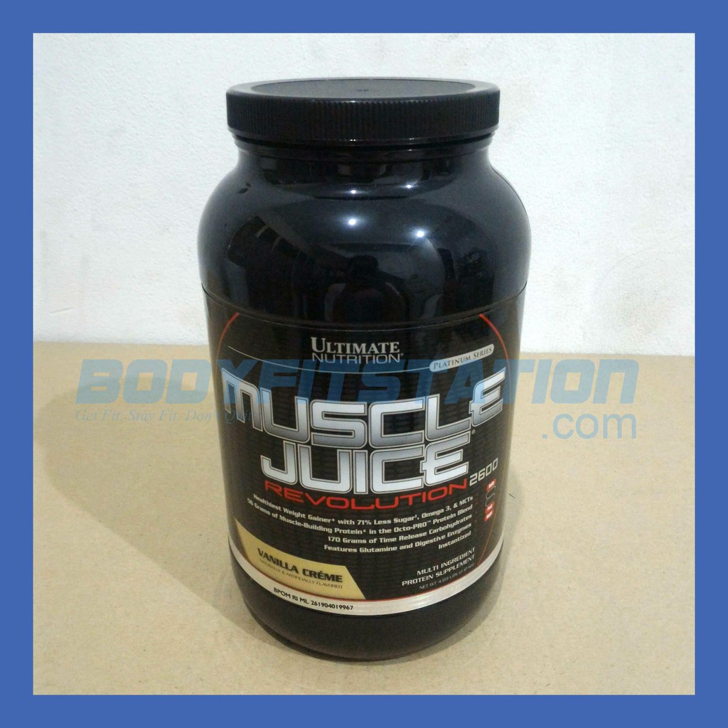 Ultimate Muscle Juice Revolution 4.69 Lbs / 2600 4 4,69 5 lb gainer