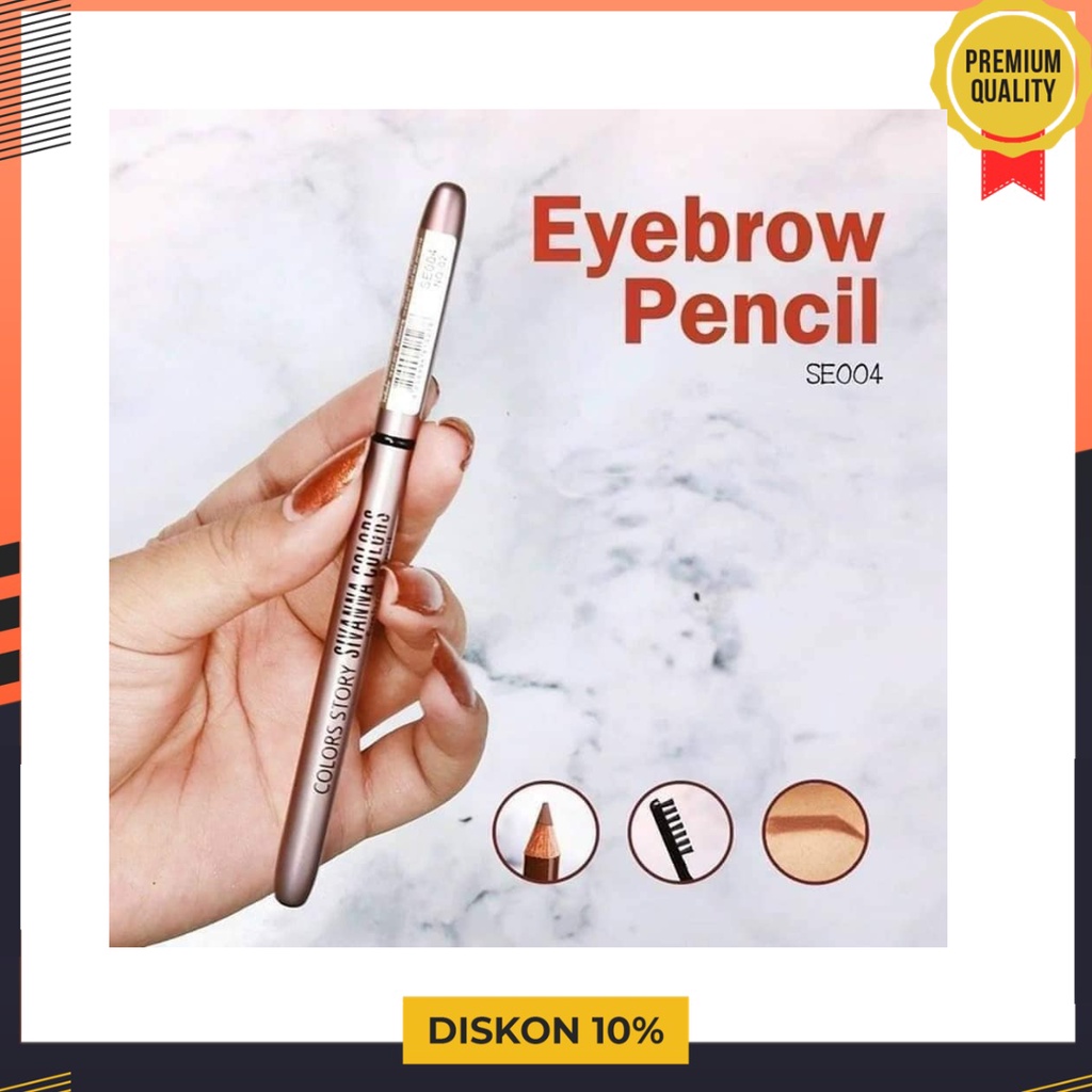 Sivanna Colors Story Eyebrow Pencil | Pensil Alis Sivanna | Ran Bedak [The Beauty Cosmetic]