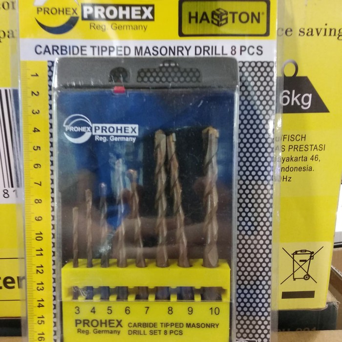mata bor beton prohex set isi 8   mata bor beton set isi 8   mata bor