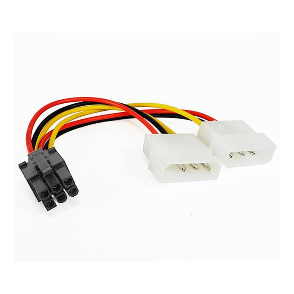 KABEL POWER VGA PIN 6 TO MOLEX PIN 4