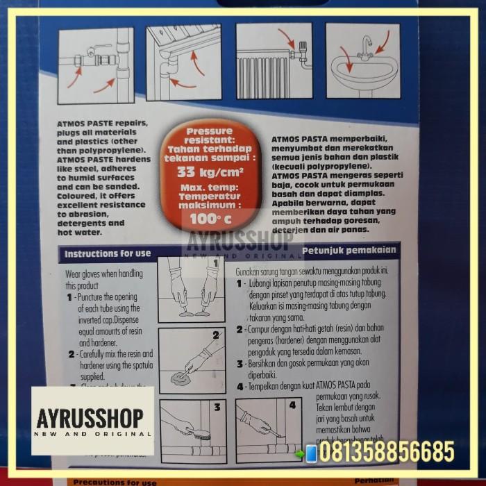 Krim Penambal Kebocoran Kecil Pipa Paralon ATMOS-Praktis-Mudah Dipakai