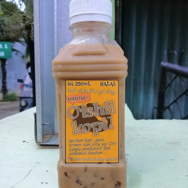 

Ice coffee jelly premium
