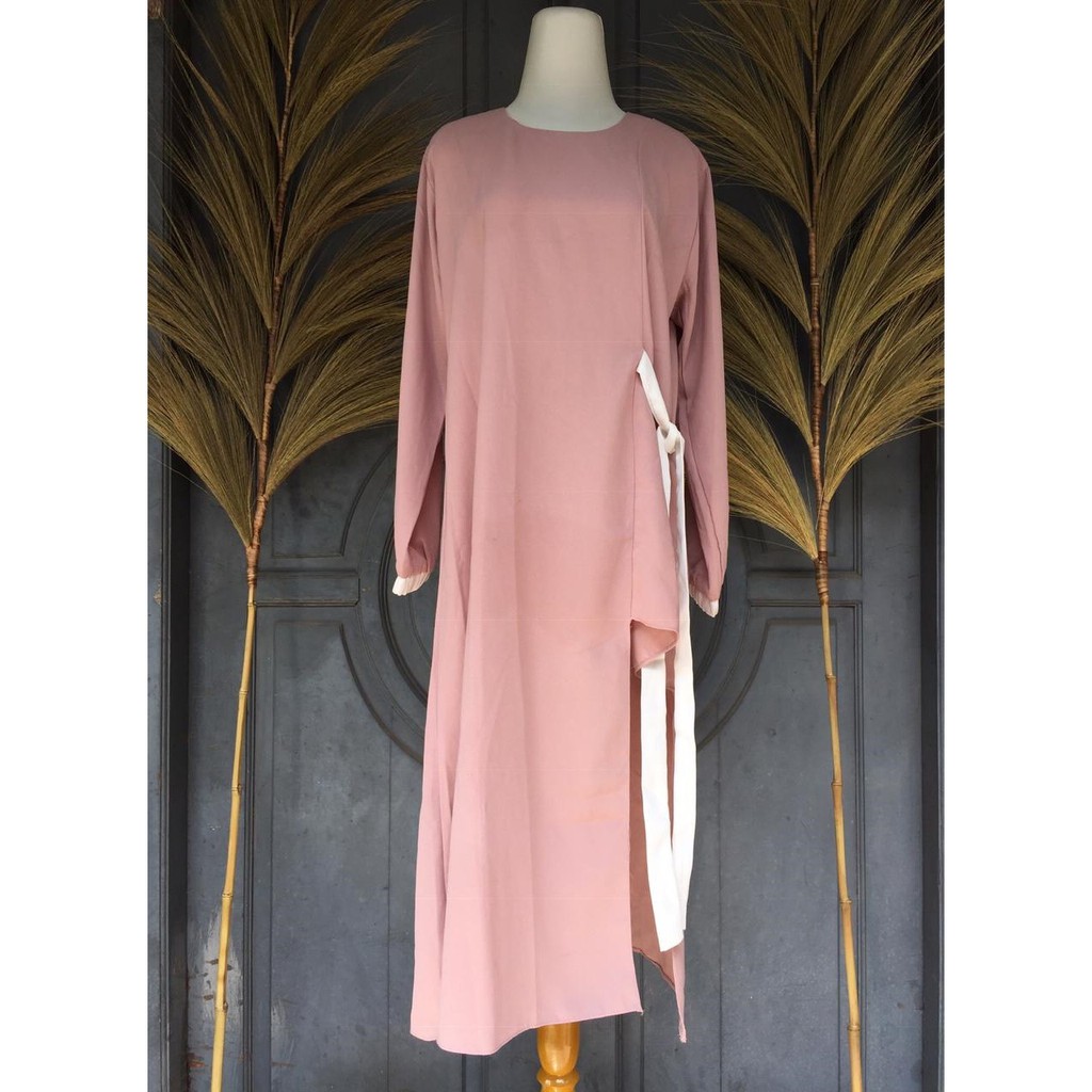 (PRELOVED) Ayana Half Tunic Peach By Kyoya Official