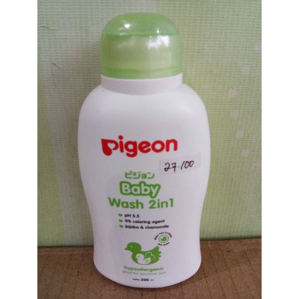 PIGEON BABY WASH 2IN1 100ML, 150ML, 200ML