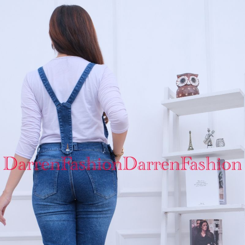 Celana Panjang Overall  Bio stone . Celana Overall Jeans Premium . Overall Jeans Bio Stone Stretch