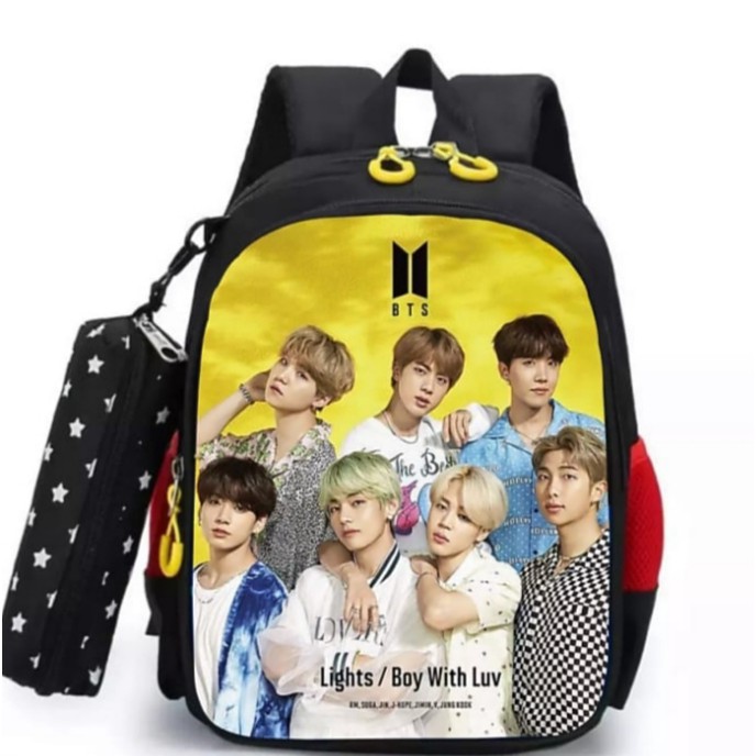 GGS Tas Ransel Sekolah Anak TK/SD 2in1Karakter gaya alal korea GGS Backpack Anak Laki-Laki/Perempuan Tas Sekolah