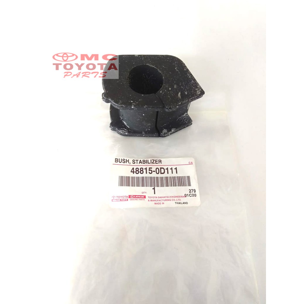 Karet Stabilizer Bush Bushing Bus Bosh Depan Yaris 48815-0D111