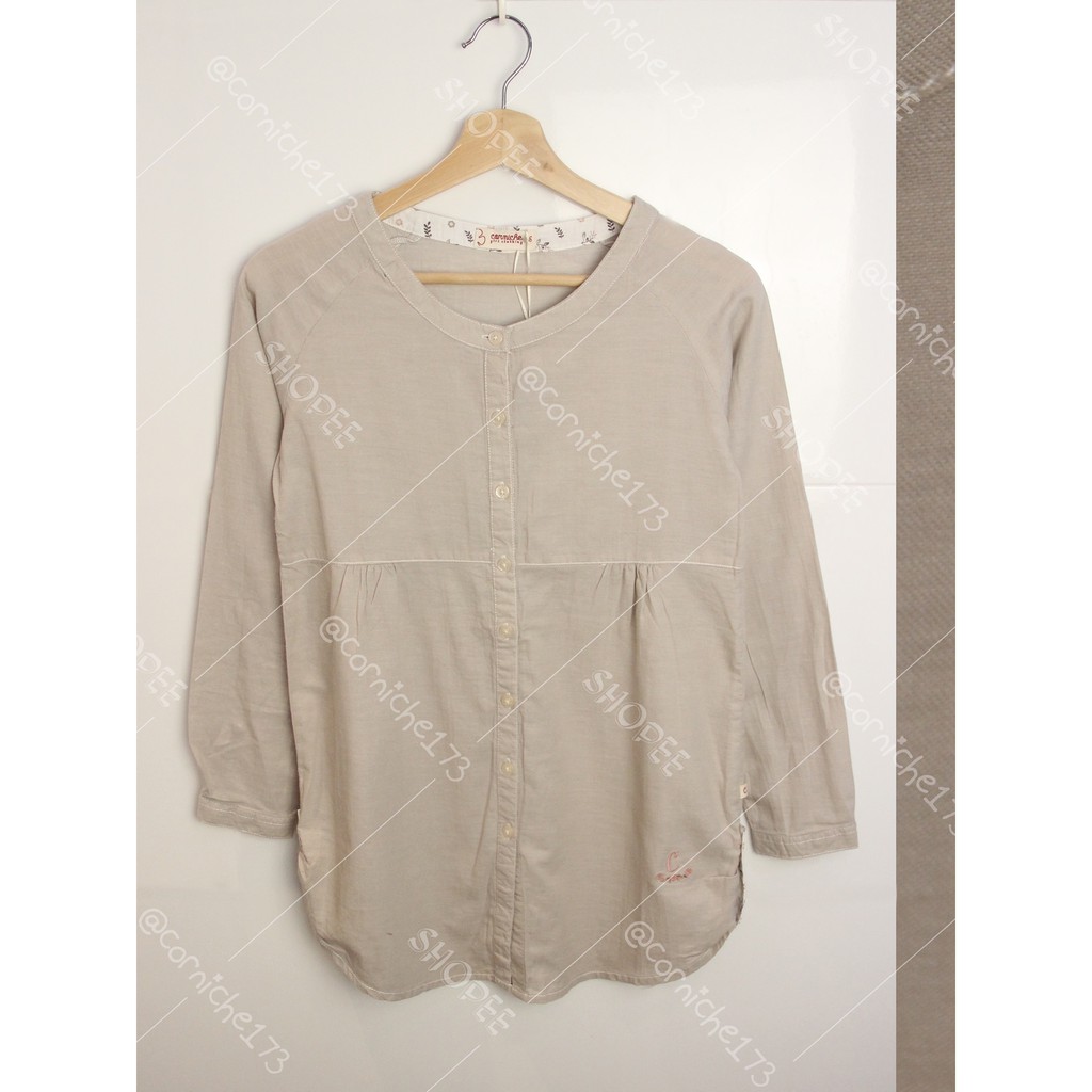 Corniche Vera Blouse Cream - TH231106