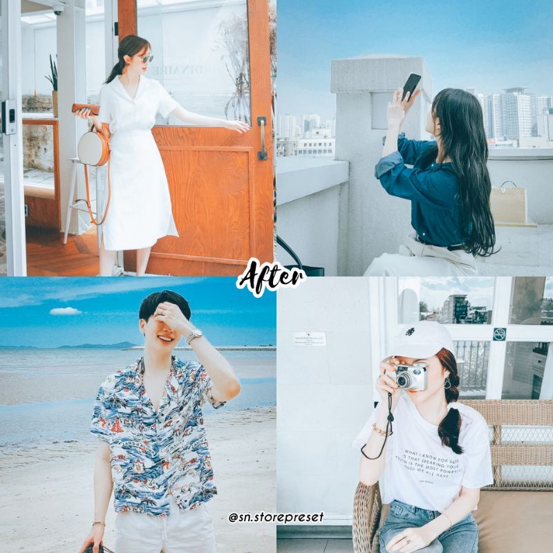 PRESET LIGHTROOM SOFT WHITE BLUE PASTEL // FOR IOS &amp; ANDROID