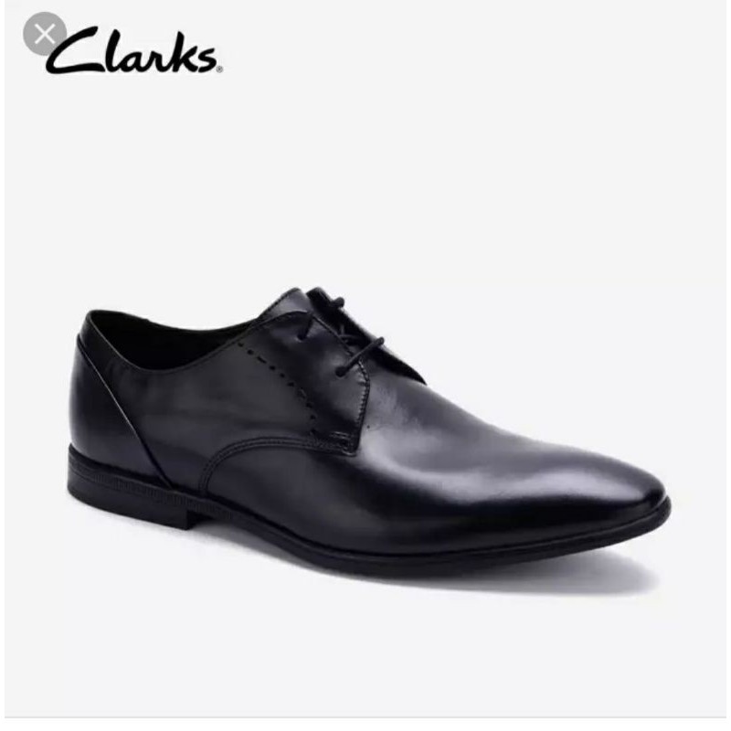 Sepatu Clarks bampton lace pantofel pria original sepatu big size