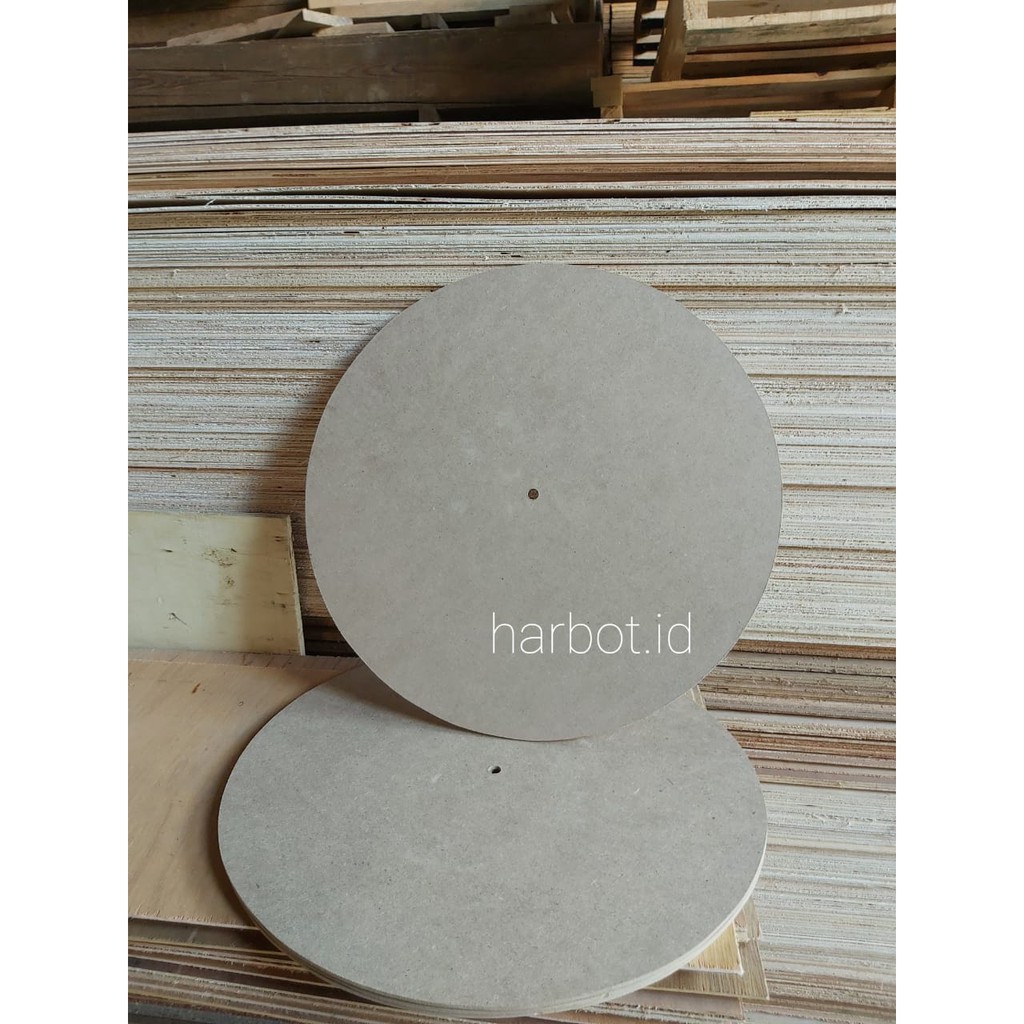 Custom Hardboard MDF - Lingkaran