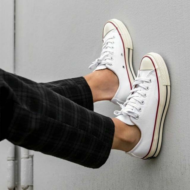 Converse 70s Low White Garnet Egret 162065c Original resmi pt map Indonesia Bnib murah Resmi
