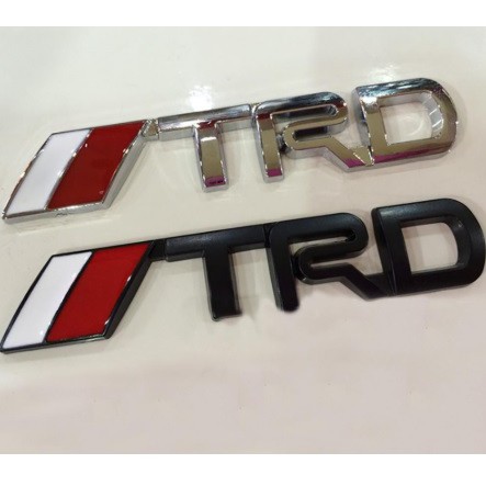 Metal Emblem TRD