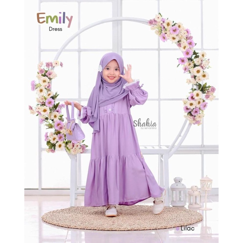 Raya Series Ameena Zhavira / Gamis Anak Zhavira Original / Gamis Anak Premium Ya Baju Muslim Anak Ga