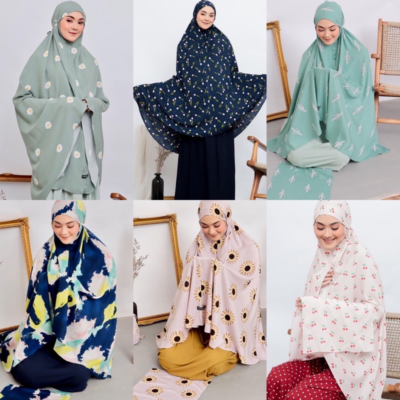 mukena comfortable hijab CH