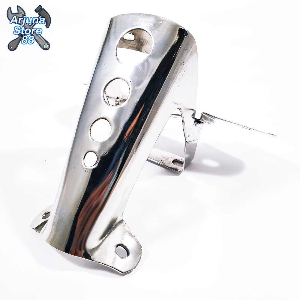 Dudukan Pangkon Lampu Stop XL 125 Breket Stoplamp Motor Klasik