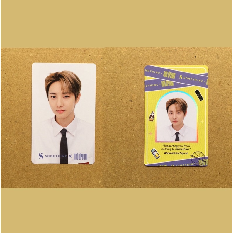 [ Ready ] official photocard Renjun NCT DREAM pc somethinc world wide hologram special limited editi