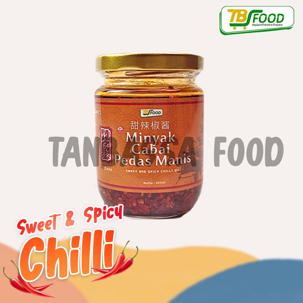 Sweet and Spicy Chili Oil,La Jiao Jiang,Minyak Cabai Pedas Manis Gurih,Extra Hot Cabe Original, Premium,Shang Chi,La-Yu,Gyudon,Japanese Keke Dashi,Tori Paitan,Lao Gan Ma Saos Dimsum, Jiaozi, Dumpling,Saus Jepang Rasa Ikan,Bumbu Ramen Pedas,pedes Halal