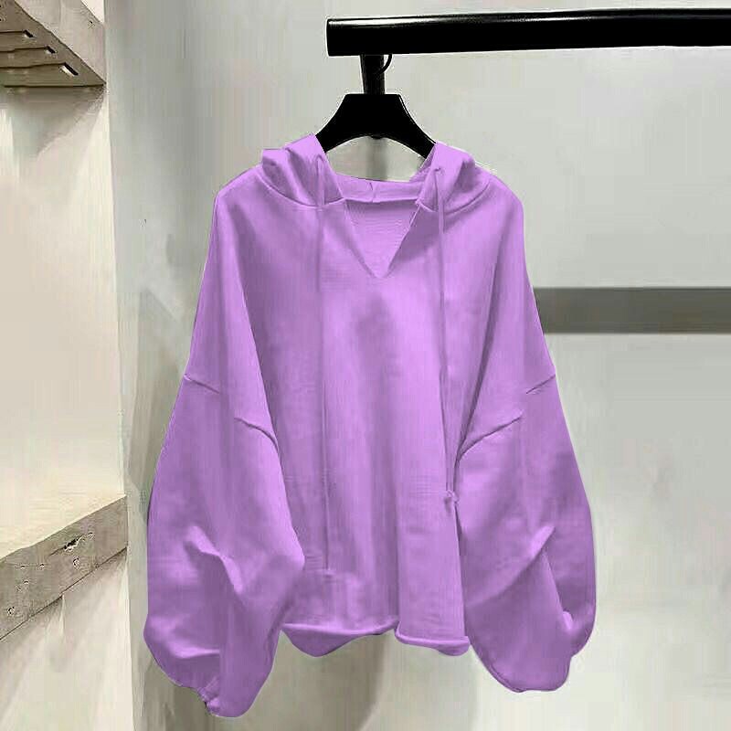 SWEATER OVERSIZE WANITA KOREAN // SWEATER OVERSIZE POLOS // PAKAIAN WANITA /