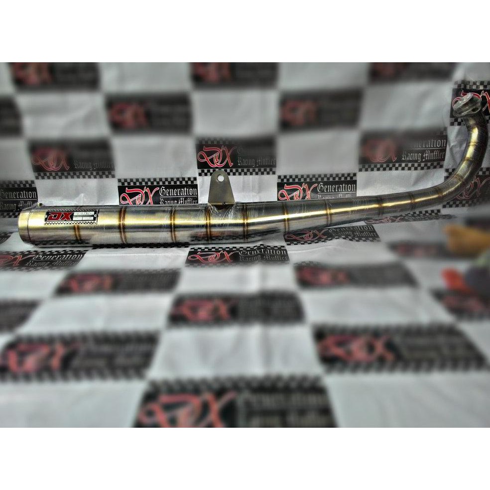 knalpot king Standar racing stainless Dx Generation