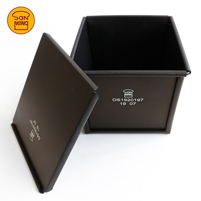 Sanneng DS1920197 Black Square low sugar toast box 450gr