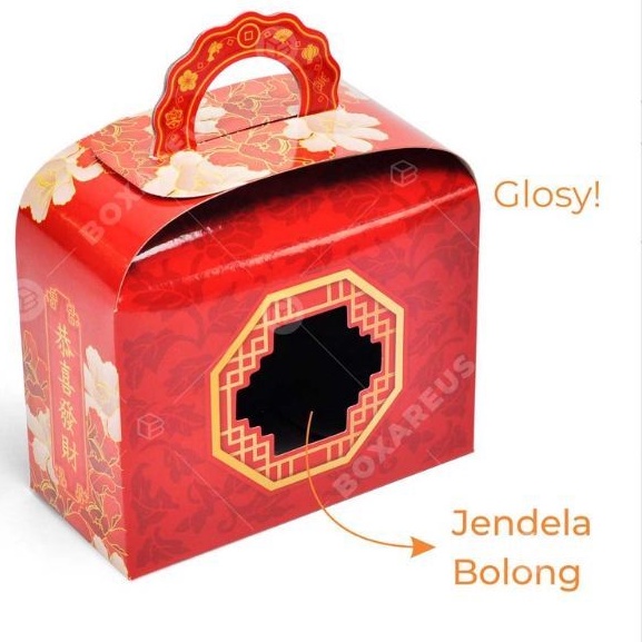 

kotak box imlek kue kering lunar new year/paperbox cookies cny hampers souvenir