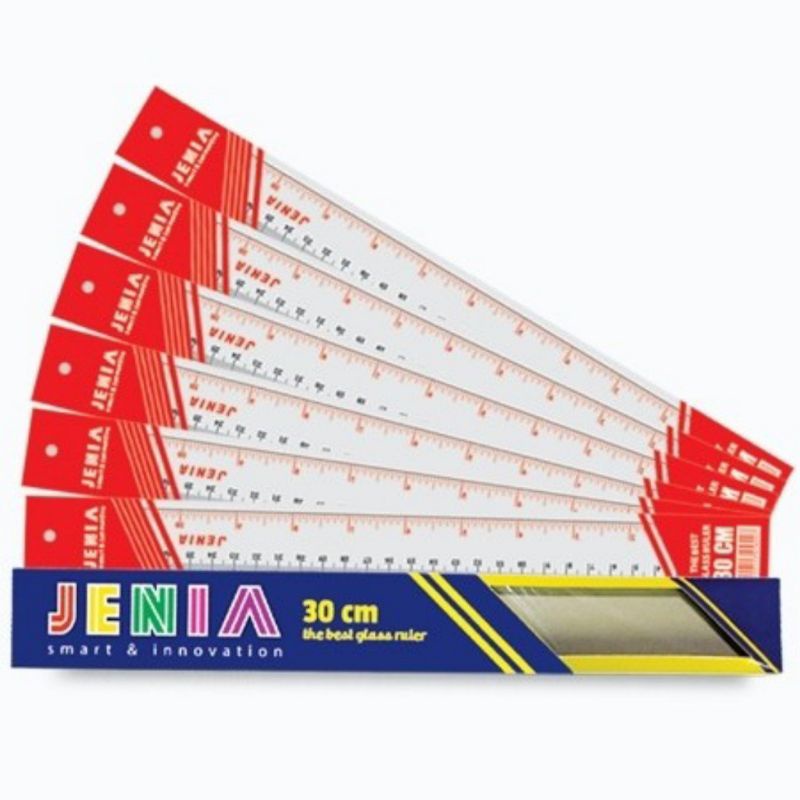 

PENGGARIS PREMIUM JENIA 30CM - BENING