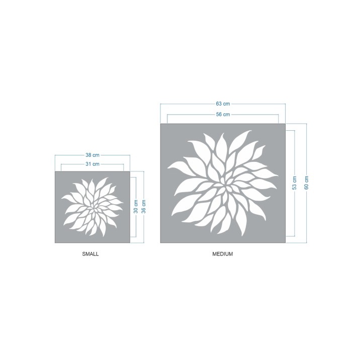 

Sale Stencil Dinding, Wall Stencil, Flower Stencil Motif 8 Bagus