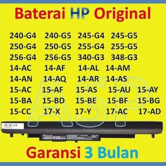Baterai Laptop HP HS04 TPN-I119 TPN-I120 TPN-C125 TPN-C126 807956-001