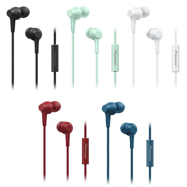 Pioneer SE-C1T / SE C1T /SEC1T In Ear Earphone Headset Garansi Resmi