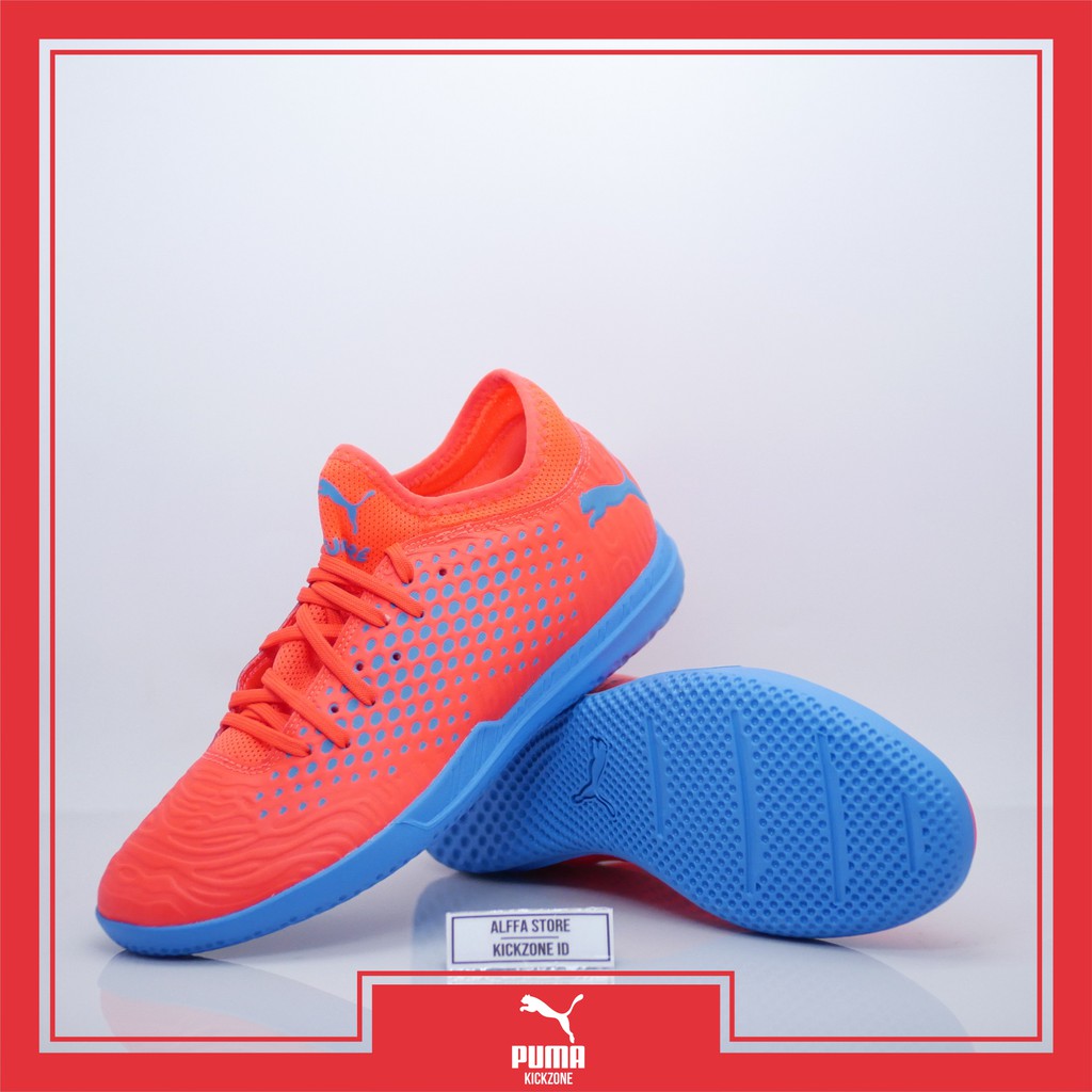 Sepatu Futsal Puma Future 19.4 IT Red Blast Original 10554901