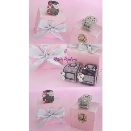 Nisa Aydrus - USB Charger 6 Channel Tasbih Digital Swarovski Premium