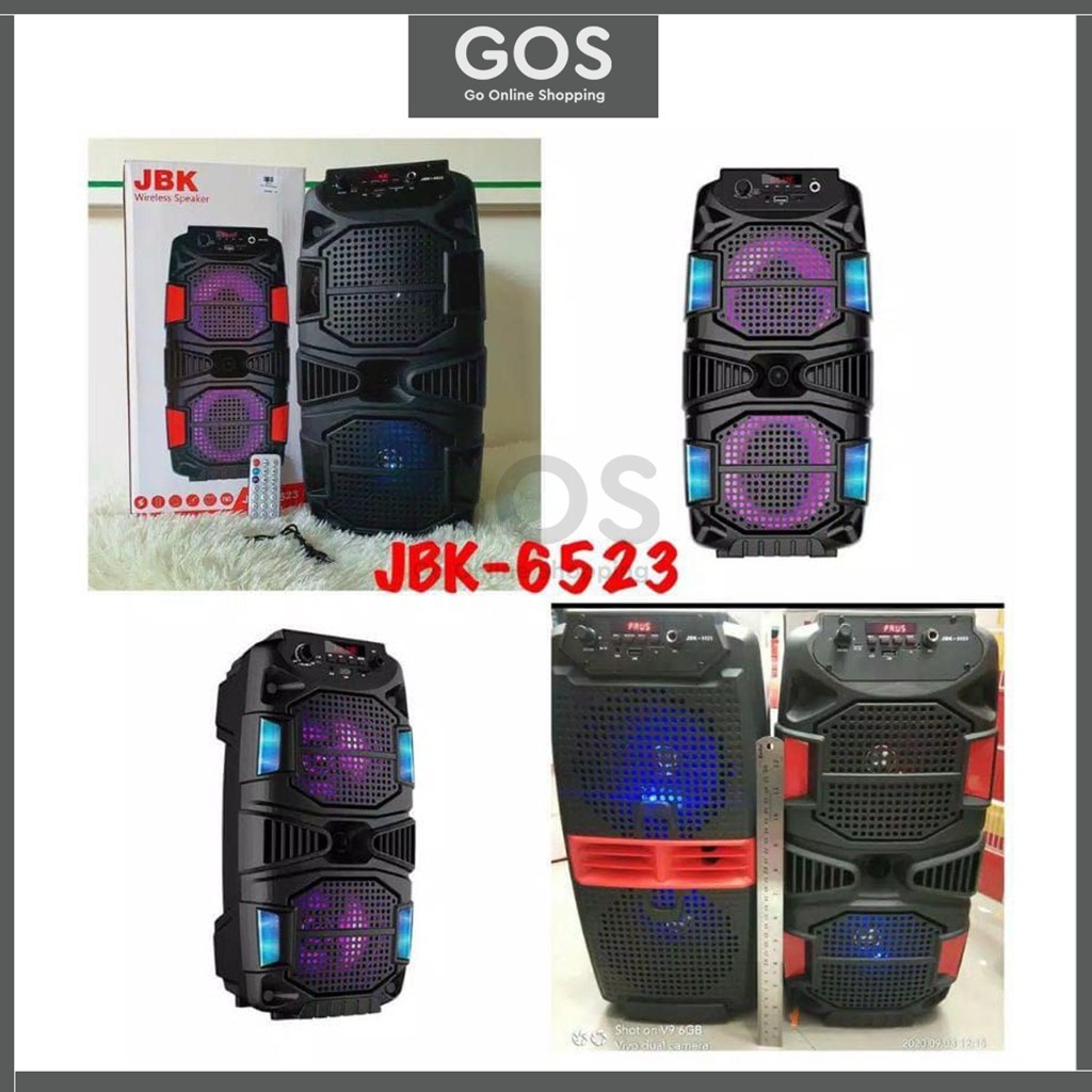 Jual Speaker Bluetooth with Microphone Wireless Karaoke Portable JBK