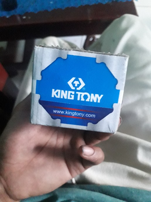 Kunci Socket 10mm -1/2dr.deep Socket 10mm 6pt 77 - King Tony 0423510mc Kunci Shock Kunci Soket