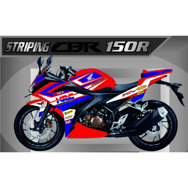 STRIPING CB150R STRIPING CBR FACELITE STRIPING CBR VARIASI