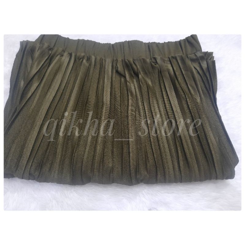 CELANA KULOT PLISKET IMPORT JUMBO MUAT S-M-L-XL-XXL-Army