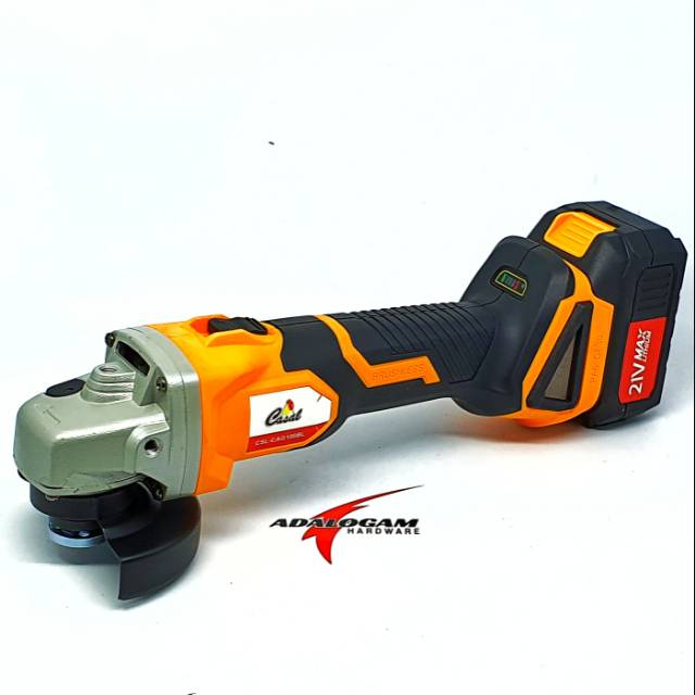 Casal Mesin Gerinda Baterai Cordless Grinder Gurinda 4 Inch Brushless