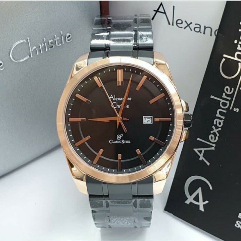 JAM TANGAN PRIA COWOK ALEXANDRE CHRISTIE AC 8404 LAKI LAKI GARANSI RESMI 1 TAHUN ORIGINAL BRANDED