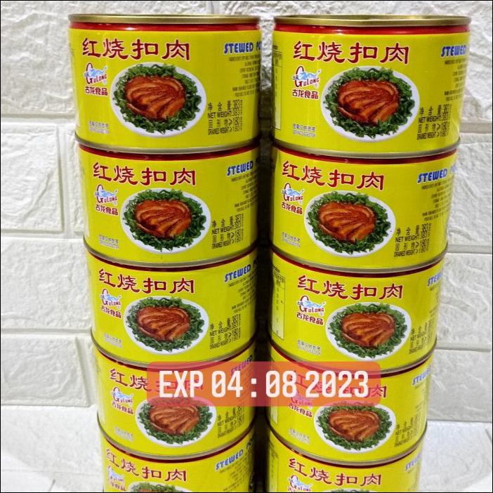 

(GULONG)STEWED PORK SLICE DAGING BABI SAMCAM KALENG NON HALAL