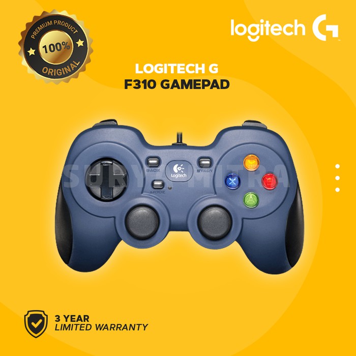 Gamepad Joystick Logitech F310 Stick Game Controler USB