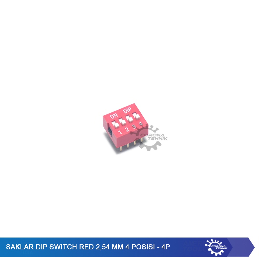 DIL Switch - Pitch Pin 2.54 mm - Saklar Dip Switch Breadboard