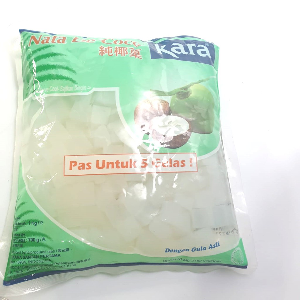 

Nata de Coco Kara 1 kg / 1kg / 1000 gr gram g / 1000gr