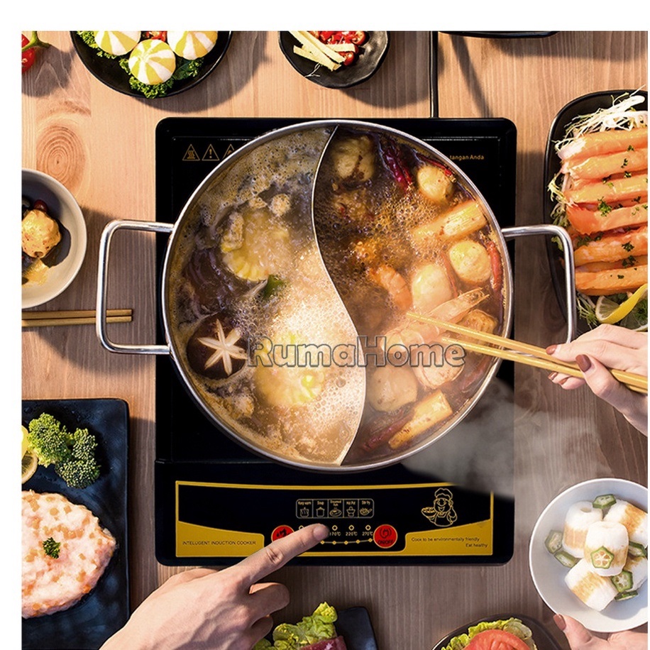 PROMO~Kompor Listrik Induksi Fleco KL-101 | Kompor Induksi Ceramic 5 Mode Suhu Fleco KL-101 | portable induction cooker 400 -1200W | Kompor Induksi Hemat Listrik | | FMS