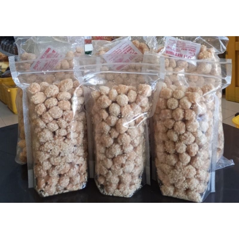 

Kue Ketawa Mini Wijen 250 gram | Cemilan Snack medan
