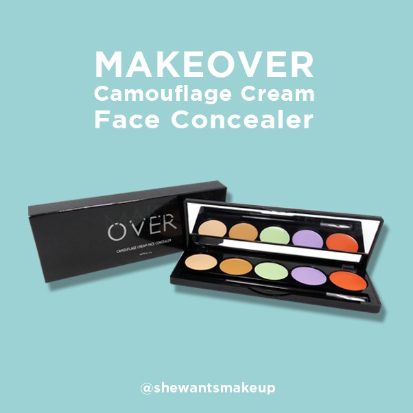 make over camouflage cream face concealer