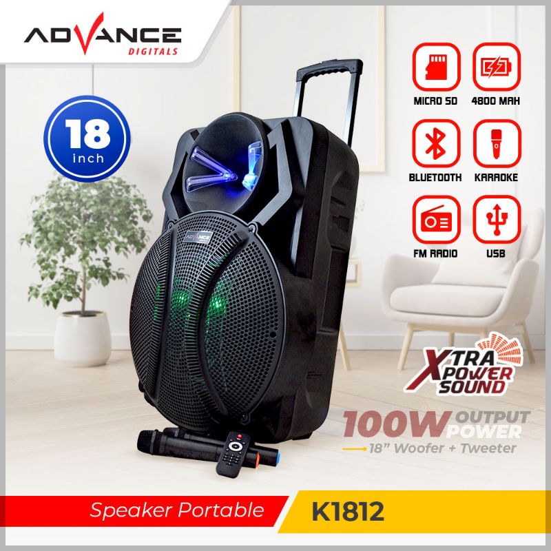 Jual Speaker Advance K K Meeting Bluetooth Portable Free